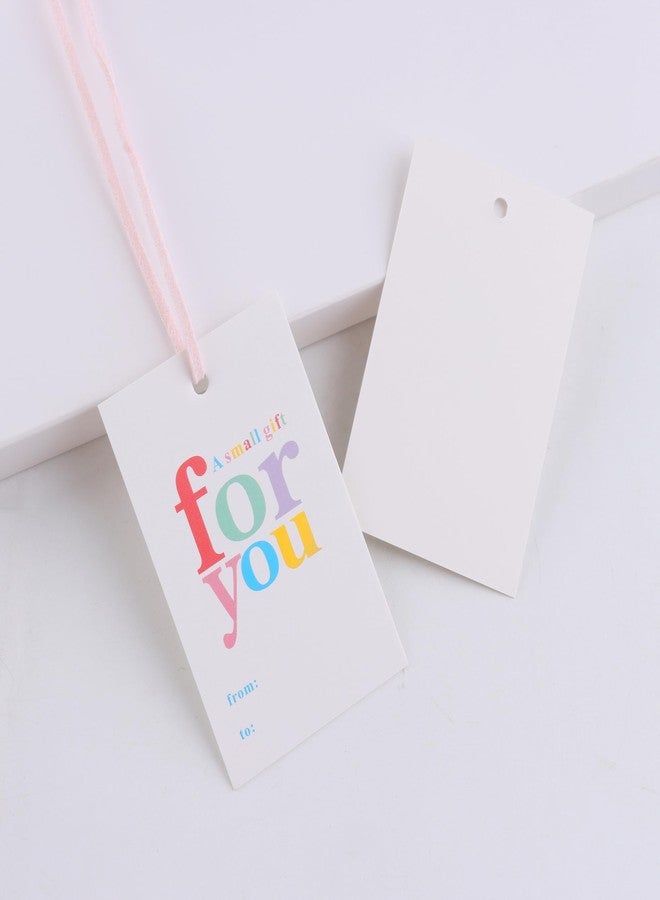 Kexinglu 105Pcs Name Gift Tags, 2” x 3” Thank You Tag, “A Small Gift for You” Personalized Labels for Gifts, Favors (String is NOT Included) - Image 4